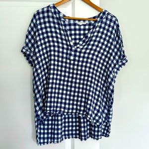 Jane + Delancey gingham top